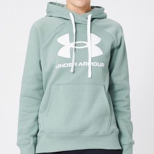 Under Armour Winter Rival Fleece Hoodie (Mint Green)